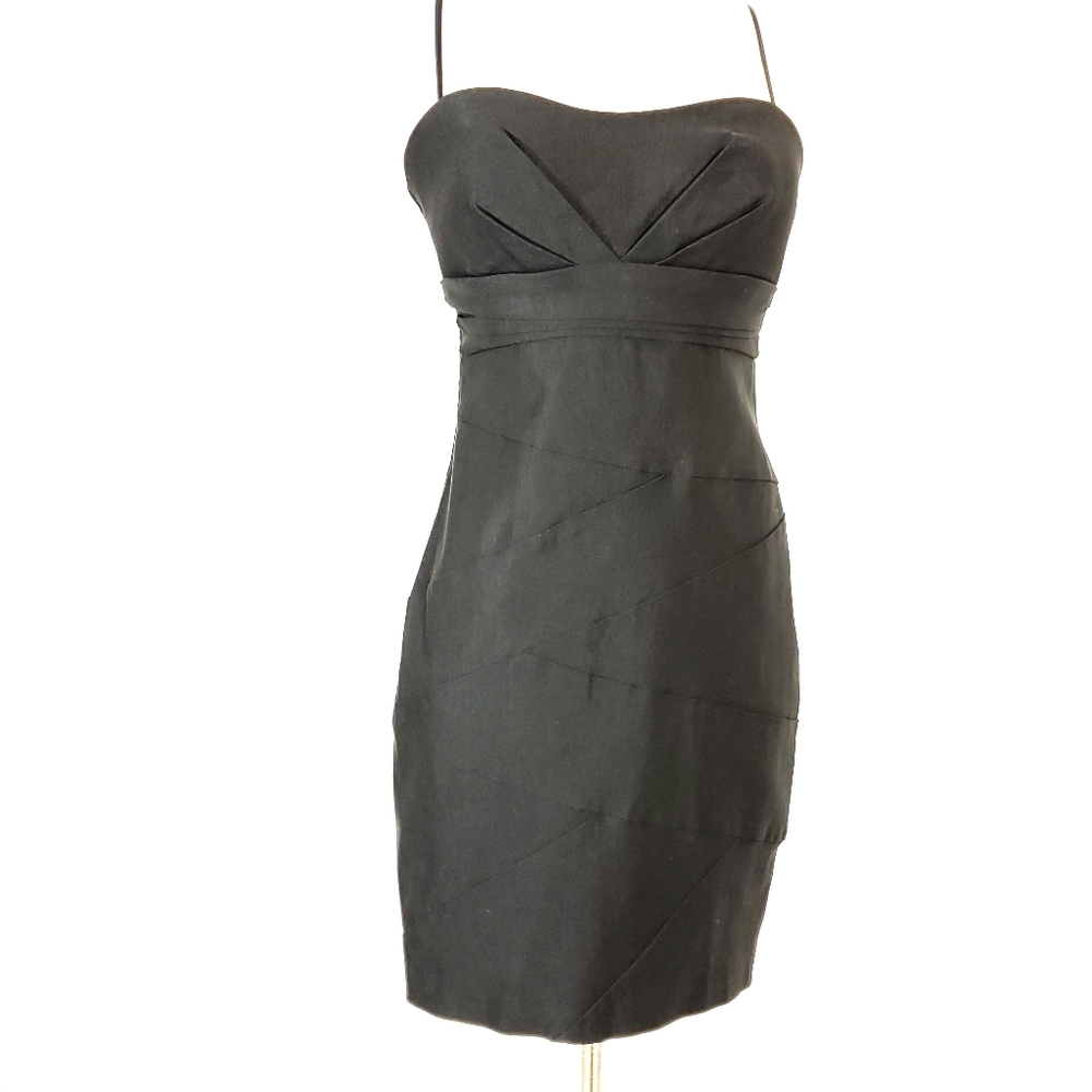 Bandage stretchy sweetheart bodycon wiggle dress